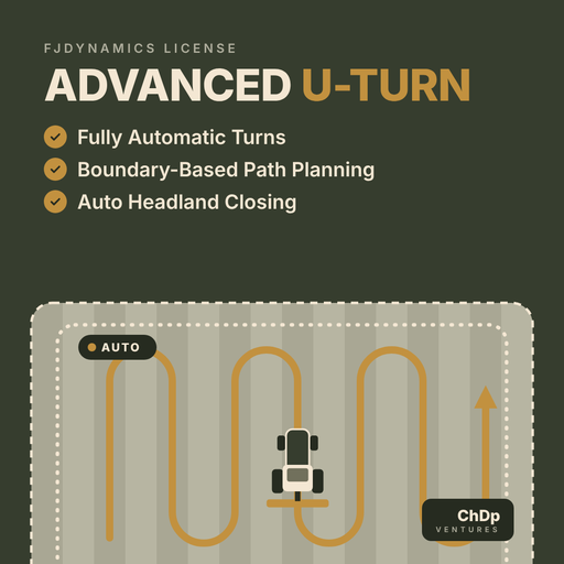 [SKU2504270023-2] Advanced U-Turn Automatic Turns Functionality (All FJD Displays) 